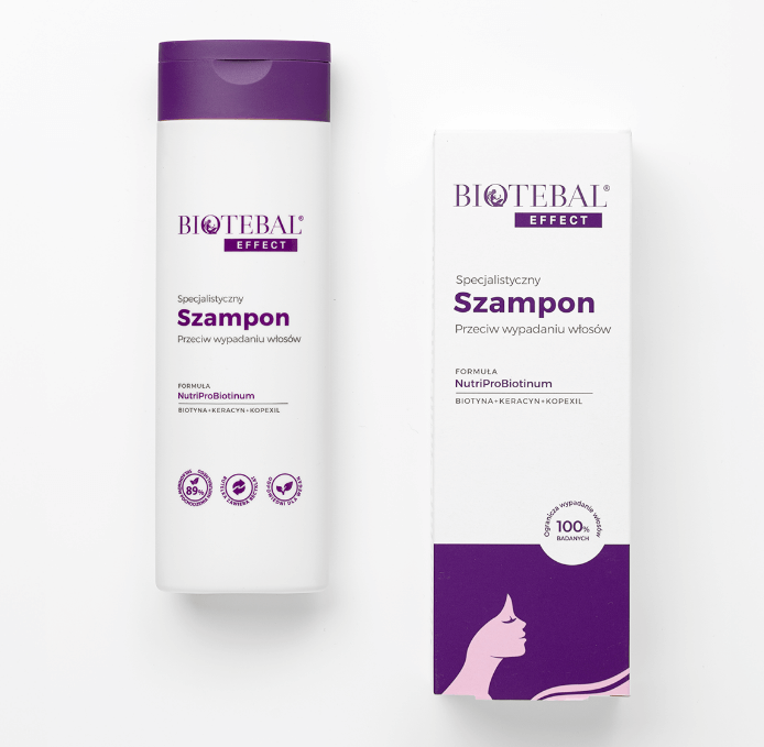 Biotebal EFFECT Specjalistyczny szampon przeciw wypadaniu włosów