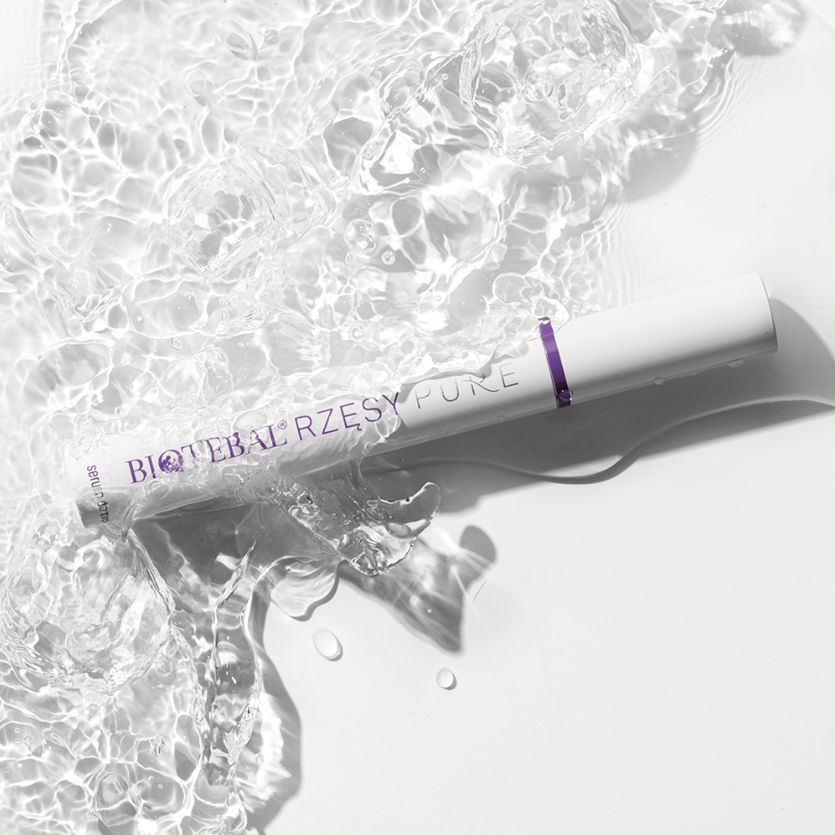 Biotebal rzęsy PURE packshot woda