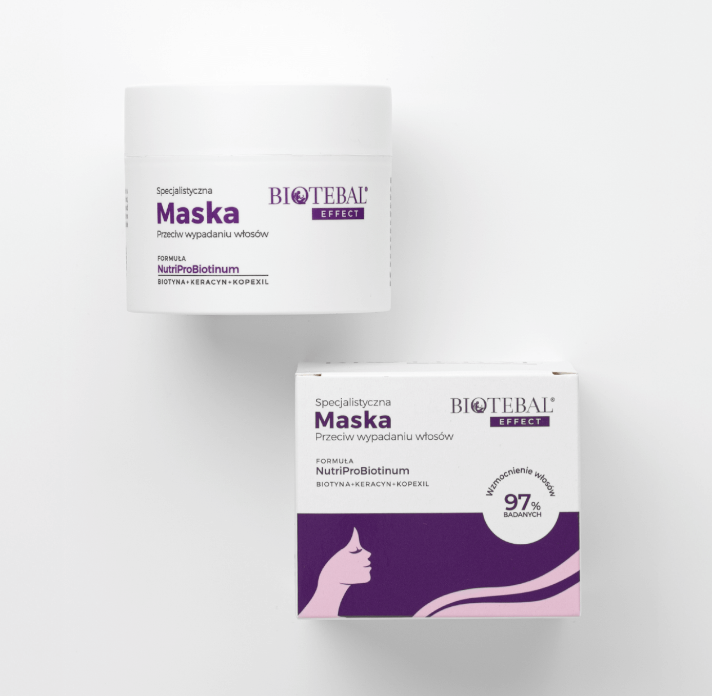 Specjalistyczna maska przeciw wypadaniu włosów